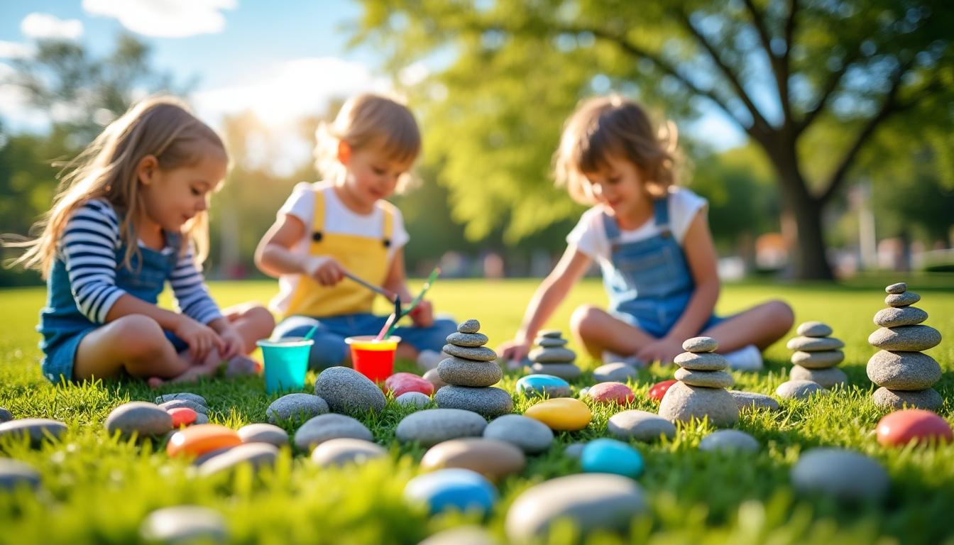 découvrez 10 jeux amusants à faire avec des cailloux pour divertir petits et grands lors de vos journées en plein air. des idées simples et ludiques pour profiter de la nature tout en s'amusant !