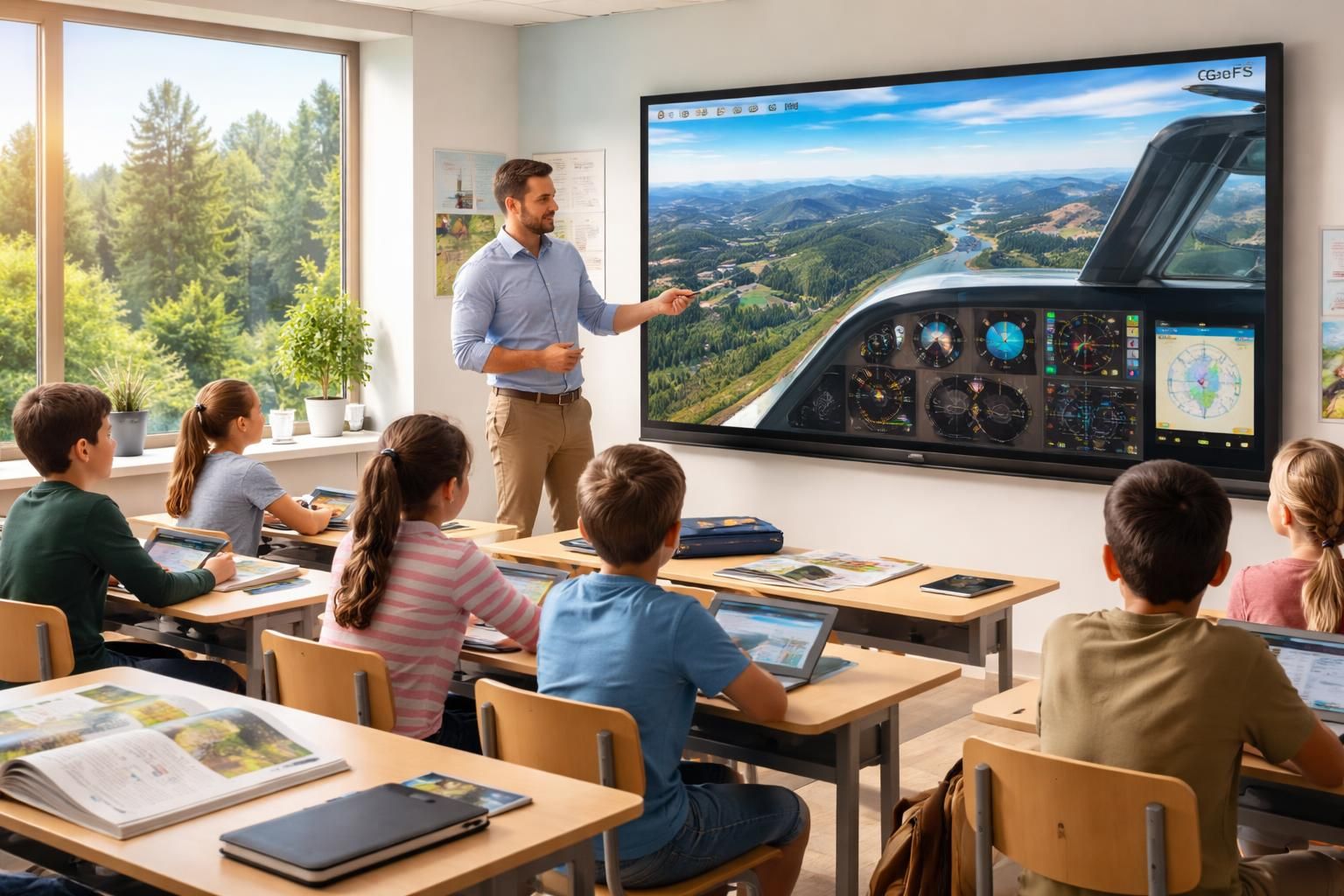 découvrez comment intégrer le simulateur geofs dans vos cours de sciences naturelles pour offrir une expérience interactive et enrichissante à vos élèves.