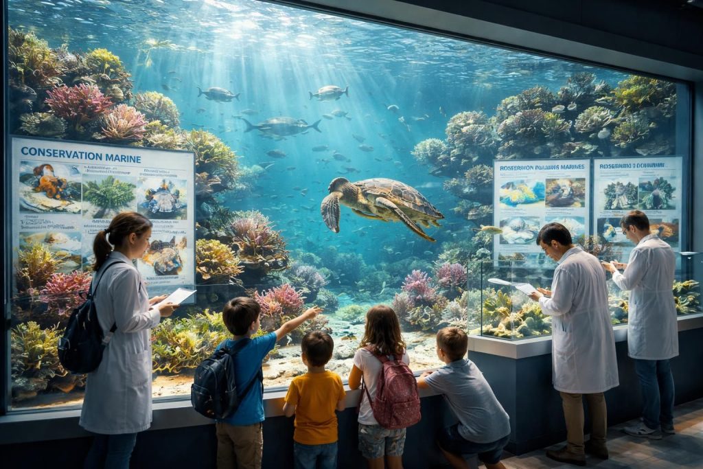 découvrez comment l'aquarium de carry-le-rouet s'engage activement dans la préservation des océans grâce à ses actions de sensibilisation, ses programmes de protection marine et son rôle éducatif unique.