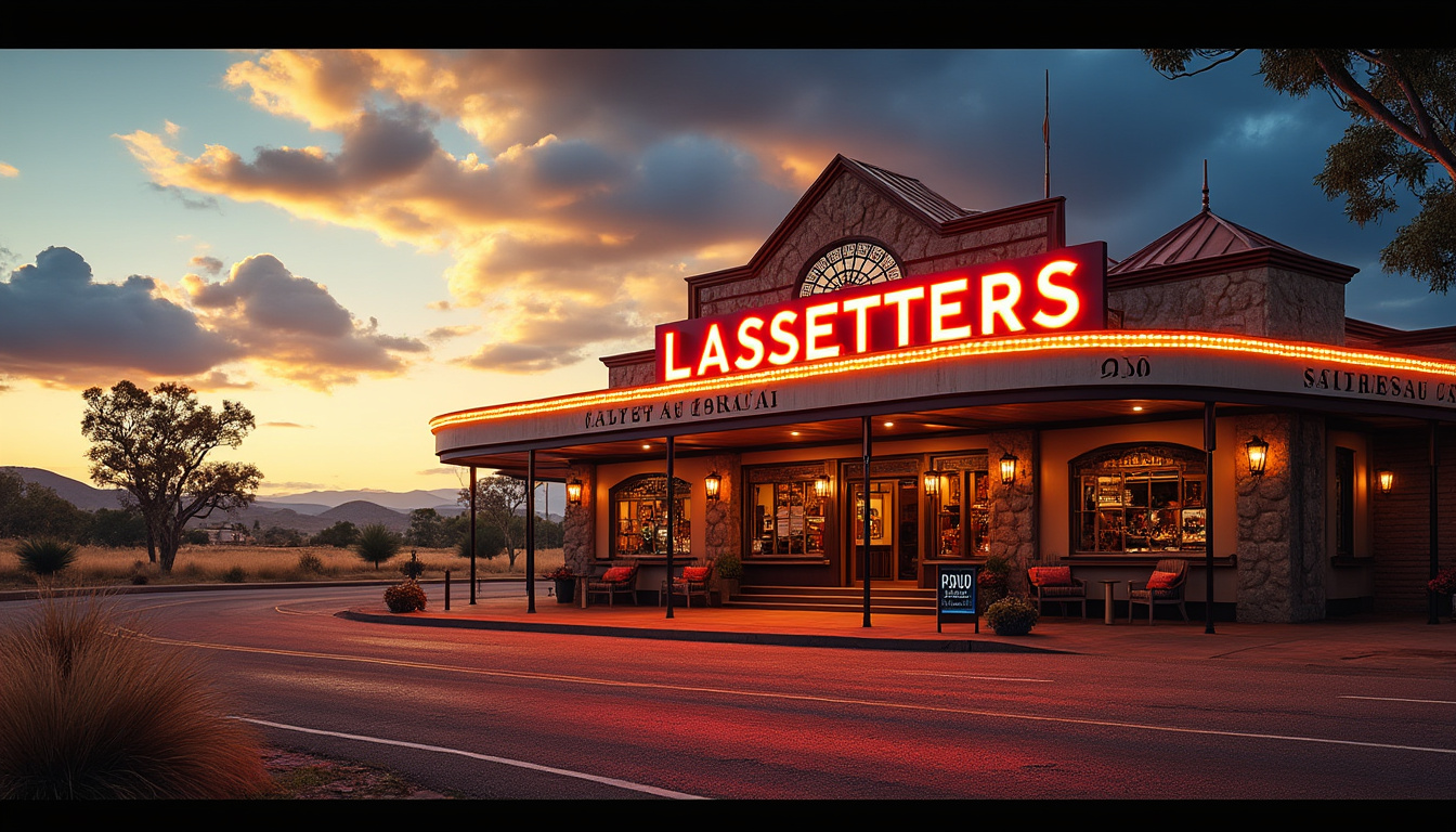 plongez dans l'ambiance unique du casino lasseters à alice springs, australie : jeux excitants, atmosphère conviviale et expérience inoubliable au cœur du désert.