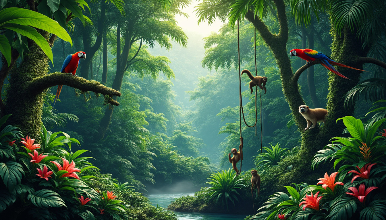 plongez dans l'univers captivant de 'dans la jungle' et explorez une sélection de jeux passionnants qui éveilleront votre esprit aventurier, parfaits pour petits et grands explorateurs !