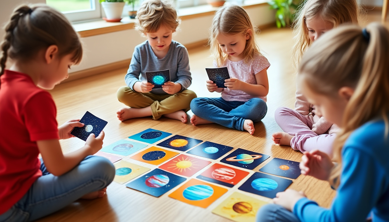 plongez vos enfants dans un grand jeu sur l’espace, plein de découvertes et d’aventures ludiques ! découvrez nos astuces pour organiser une activité captivante et éducative qui les émerveillera.