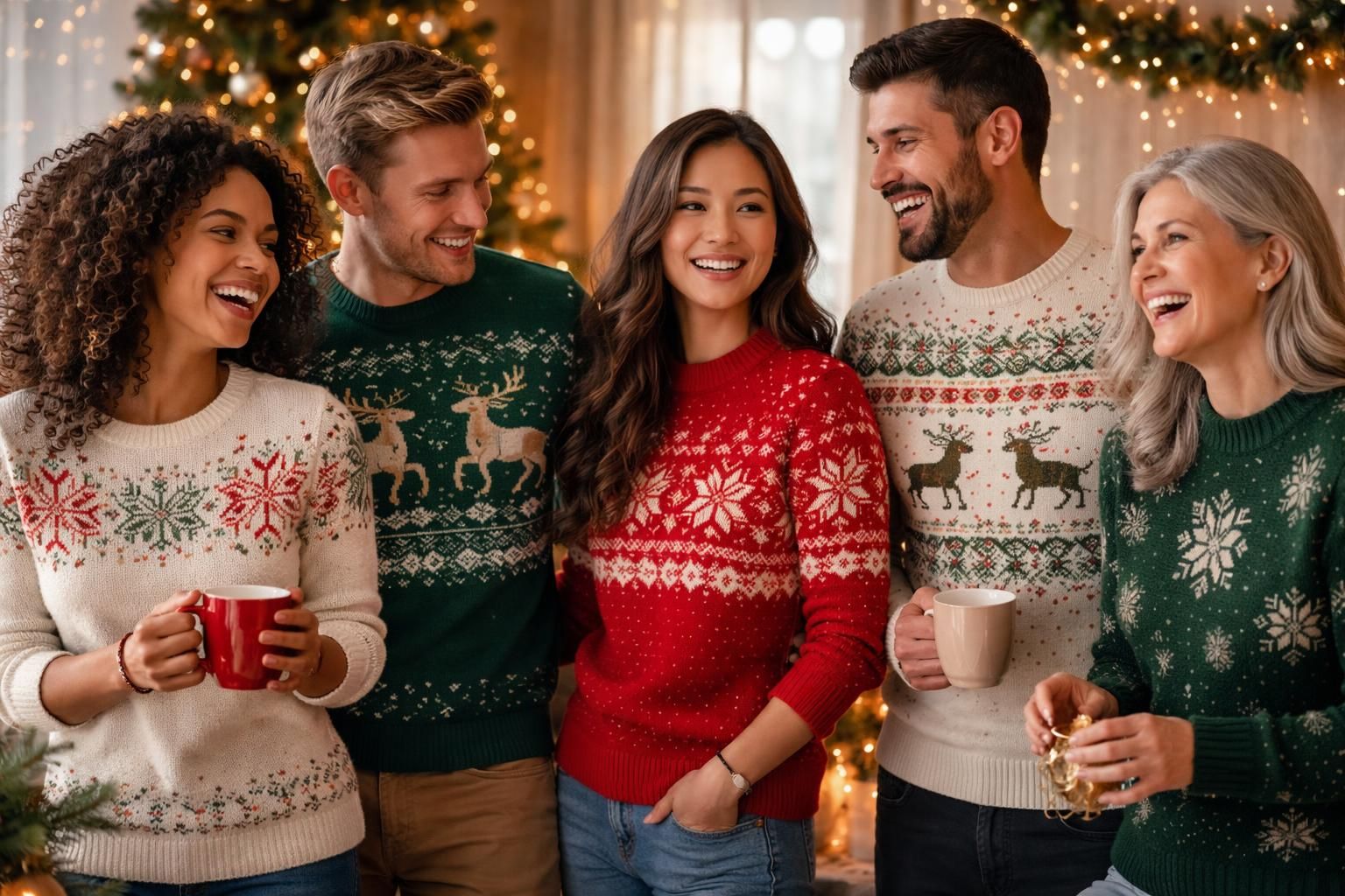 découvrez notre sélection des plus beaux pulls de noël à porter pour célébrer la journée du pull de noël avec style et originalité cette année.