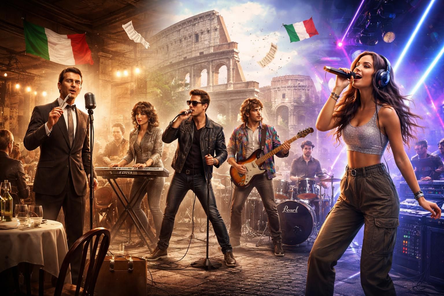 découvrez l'évolution fascinante de la chanson italienne, de ses origines traditionnelles jusqu'aux tendances actuelles, à travers les époques et les styles.