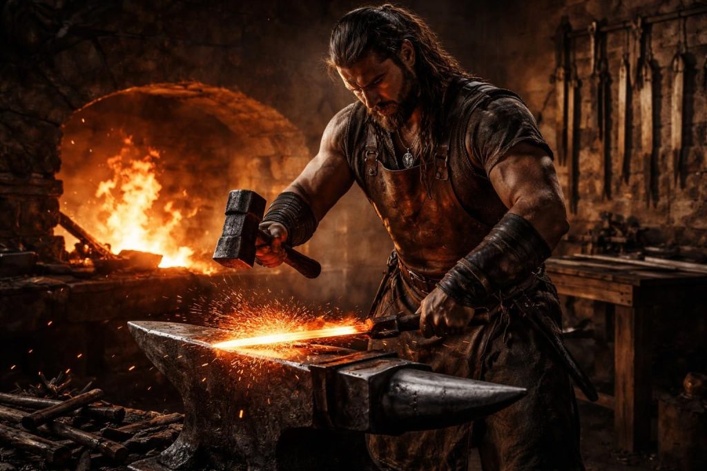 découvrez les secrets de la forge dans skyrim ultima et apprenez à créer des armes légendaires pour dominer vos ennemis avec puissance et style.
