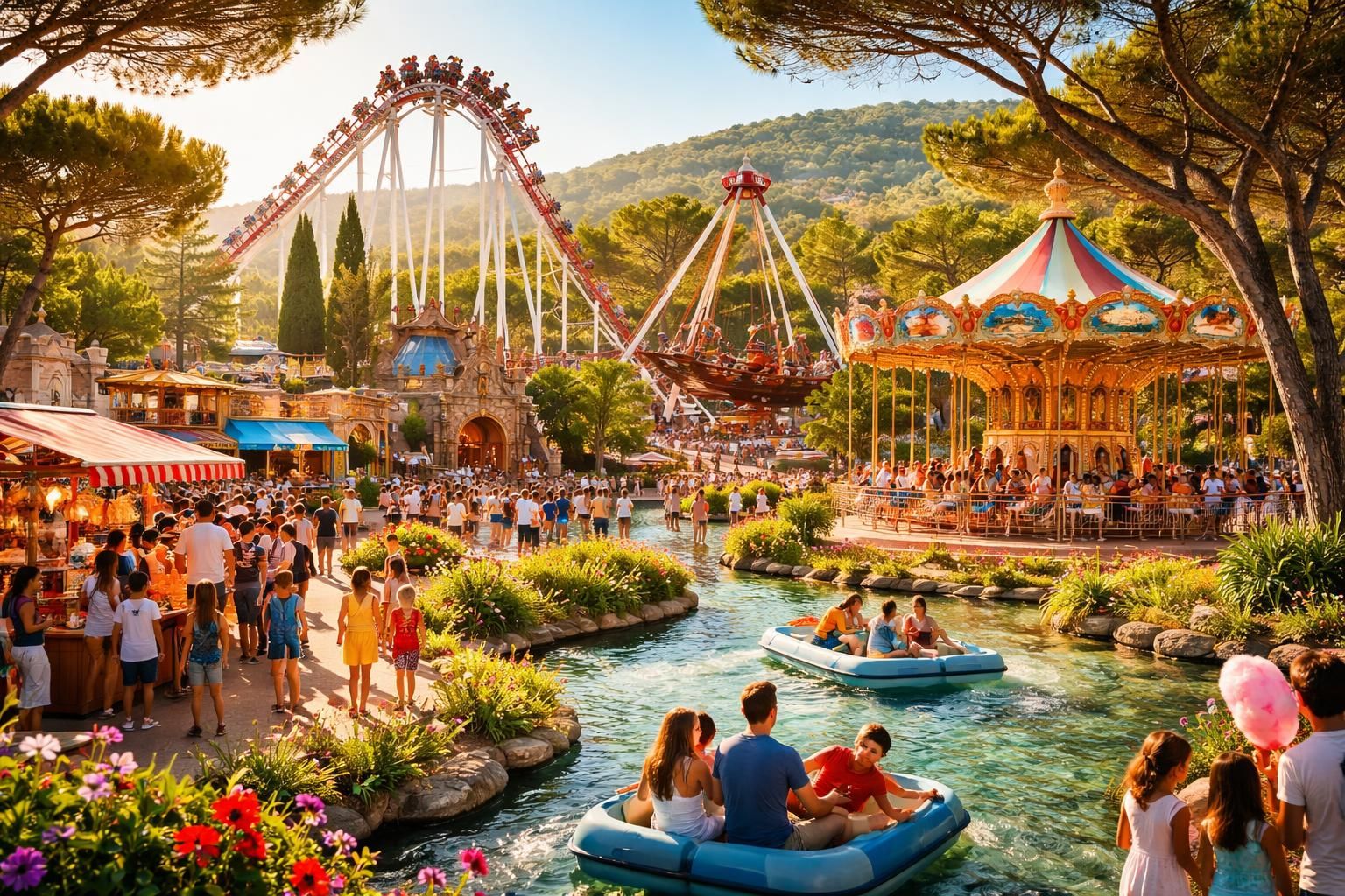 découvrez le top 5 des parcs d'attraction dans le var, parfaits pour des journées inoubliables en famille avec des aventures et des émotions pour petits et grands.